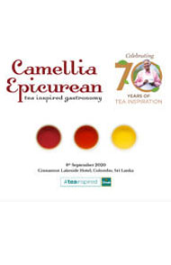 Camellia Epicurean Tea Inspired Gastronomy Menu for 2020