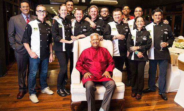Chefs who have participated to the Tea Inspired event