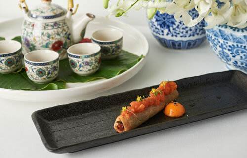 At-Sunrice - Spring Roll with Tomatoe Ketchup