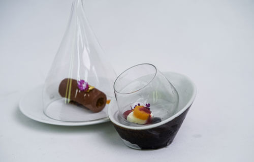 Double Tree By Hilton Hotel Jakarta - Lemon Grass Mousse With Berries & Mango Jelly Double Tree By Hilton Hotel Jakarta - Lemon Grass Mousse With Berries & Mango Jelly