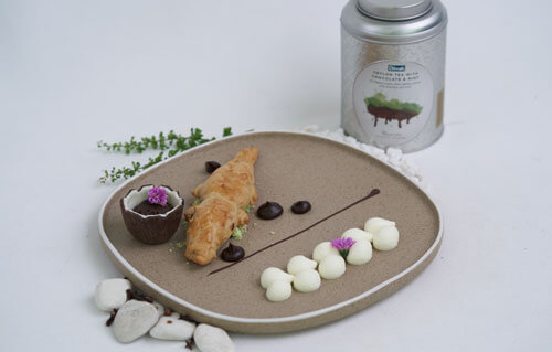 Le Meridien Jakarta - Roti Buaya With Dilmah Ceylon Tea With Chocolate Mint Le Meridien Jakarta - Roti Buaya With Dilmah Ceylon Tea With Chocolate Mint
