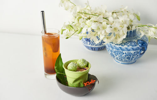 At-Sunrice - Ondeh Ondeh with Kombucha with Chinchow. At-Sunrice - Ondeh Ondeh with Kombucha with Chinchow.