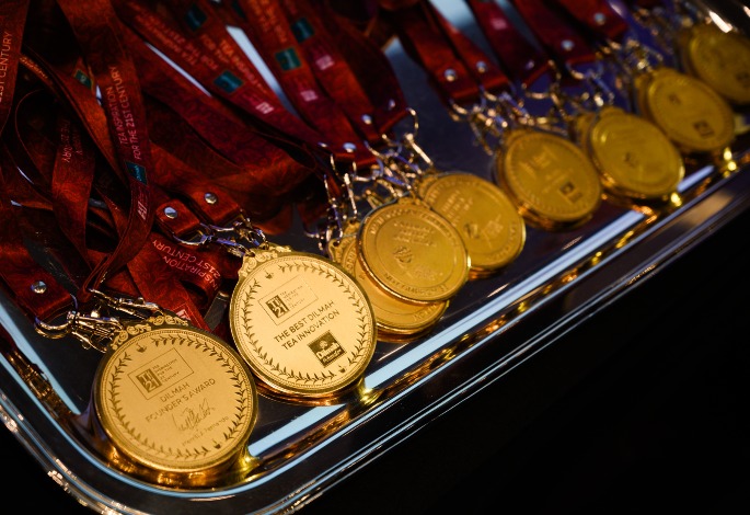 Prize Medals for The Tea Inspired 