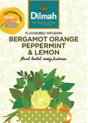 FLAVOURED INFUSION BERGAMOT ORANGE, PEPPERMINT AND LEMON