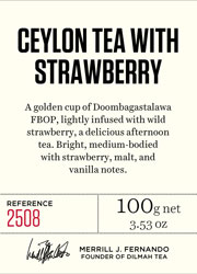 Ceylon Tea with Strawberry