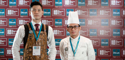 Prambudiyono ( Chef) & Donny ( F&B person) <br> The Ritz Carlton Pacific Place Jakarta